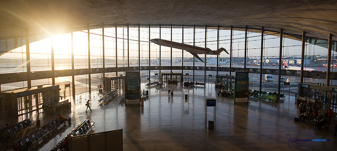 Un 11,1% de aumento de pasajeros en febrero en el Aeropuerto de Valencia