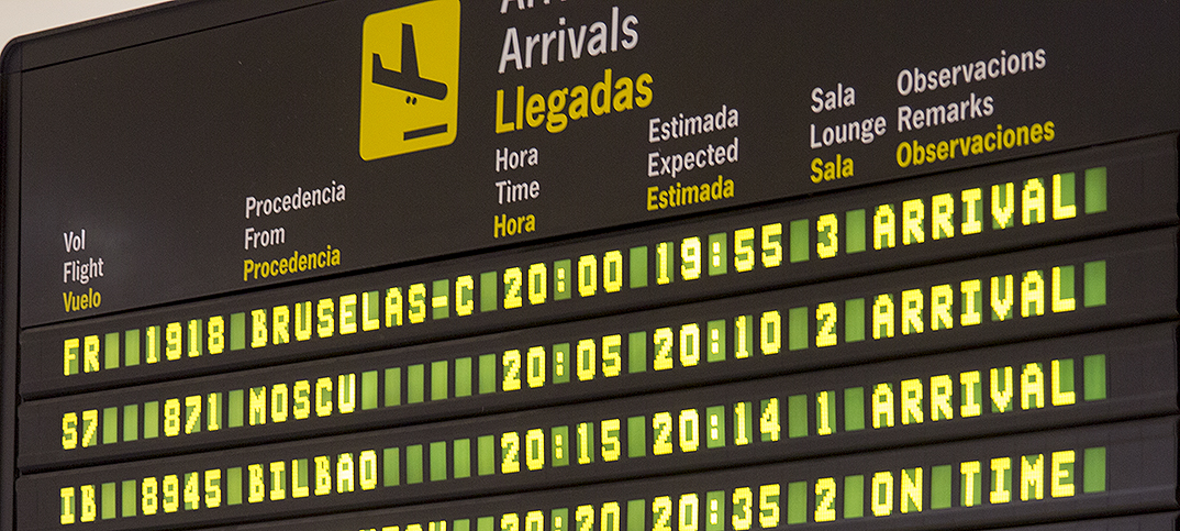 El Aeropuerto de Valencia cierra la temporada de verano con otro aumento de casi el 10%