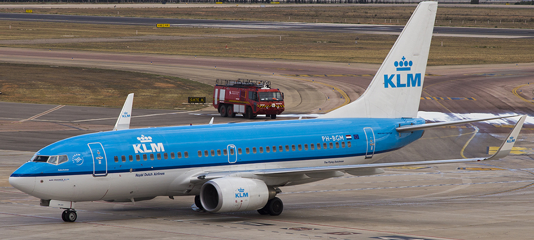 KLM dobla frecuencias a Ámsterdam y pernoctará en Valencia