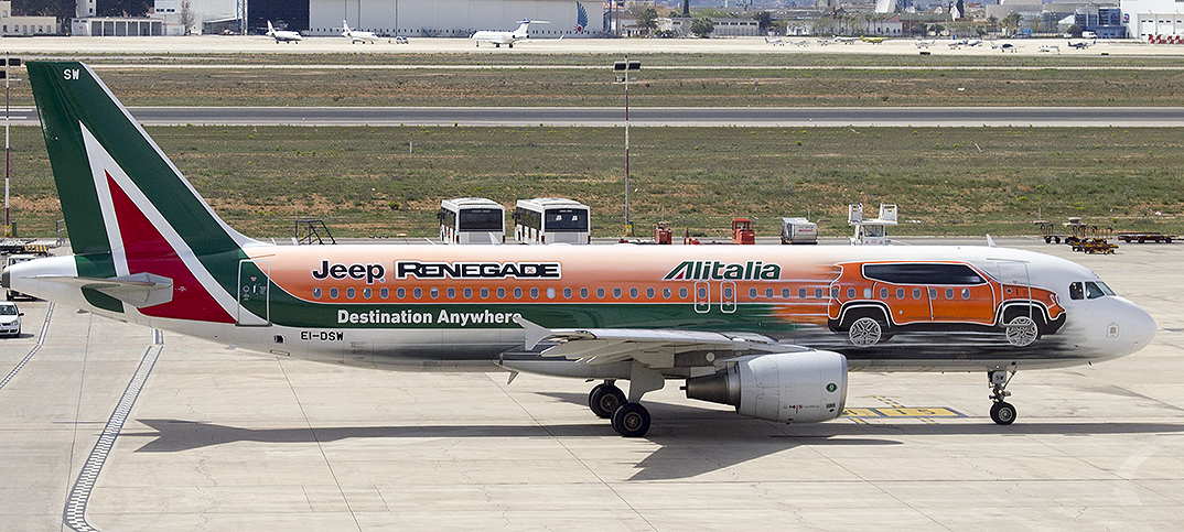 Alitalia cancela su ruta a Roma